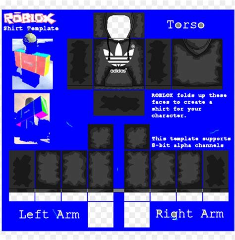 Roblox Hoodie Template Transparent