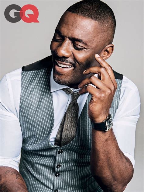 Idris Elba Looking Mighty Fine On Cover Of Gq Idris Elba Black Is