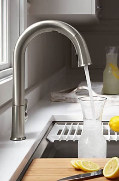 Kohler vs moen kitchen faucets, title: Comparison of Moen vs Delta vs Kohler Kitchen Faucets (2020)