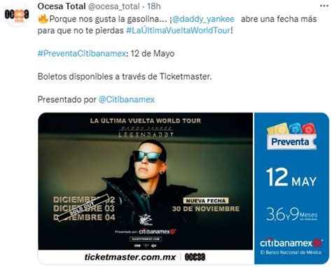 Daddy Yankee En México Anuncian Nueva Fecha En El Foro Sol Infobae