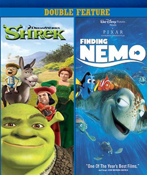 Double Feature Shrekfinding Nemo 2 Discs By Myjosephpatty2002 On