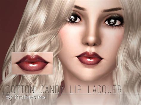 Pralinesims Cotton Candy Lip Lacquer