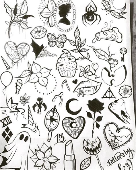 Share More Than 74 Spooky Tattoo Flash Latest In Eteachers