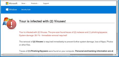 How To Remove Your Pc Is Infected With Viruses Pop Up Scam