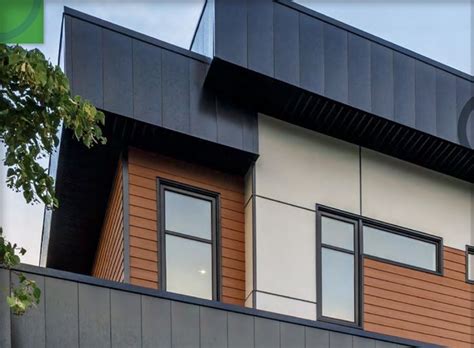 Contrast Ez Trim Reveals With Hardie Panel Siding Modern Buildings