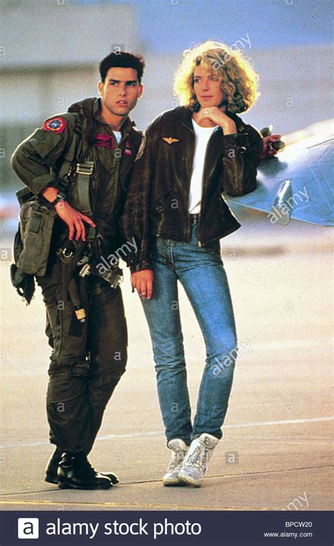 Tom Cruise Kelly Mcgillis Top Gun 1986 Foto And Imagen De Stock