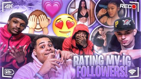 Rating My Instagram Followers 1 10 Smash Or Pass Pt2 W The Gang Youtube