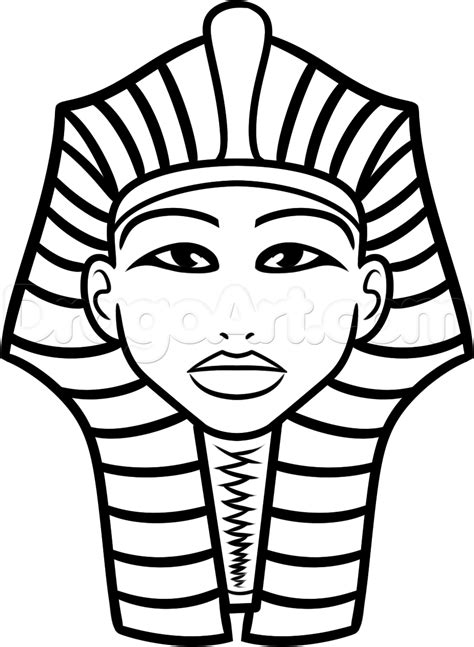 Egyptian Pharaoh Drawing At Explore Collection Of