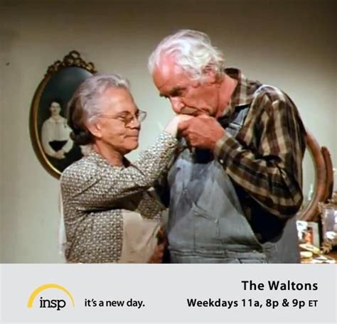Grandma And Grandpa Walton The Waltons Tv Show John Boy Classic
