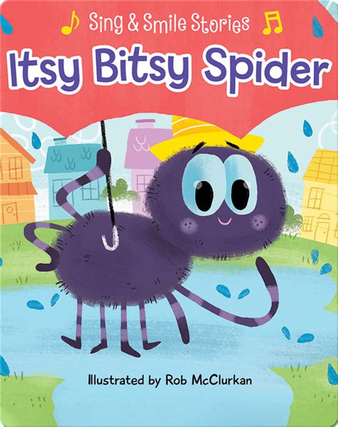 Itsy Bitsy Spider Childrens Book By Scarlett Wing With Illustrations