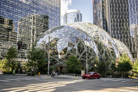 Amazon Opens Cooling Center At Seattle Headquarters Amid Record