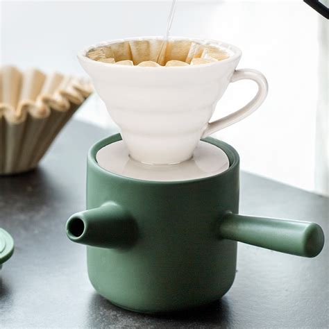 Ceramic Coffee Dripper Pour Over Coffee Makercone Shaped Drip Brew