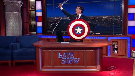 Stephen Colbert Brings His Colbert Report Alter Ego To The Late Show In Time For Donald