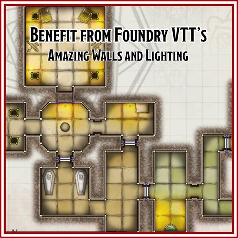 Elven Tower Dungeon Map Pack 1 Foundry Virtual Tabletop