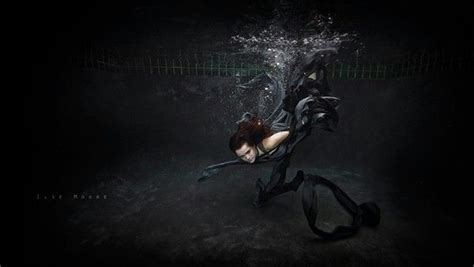 Dancers And Warriors Underwater Visual Art Series By Ilse Moore Model