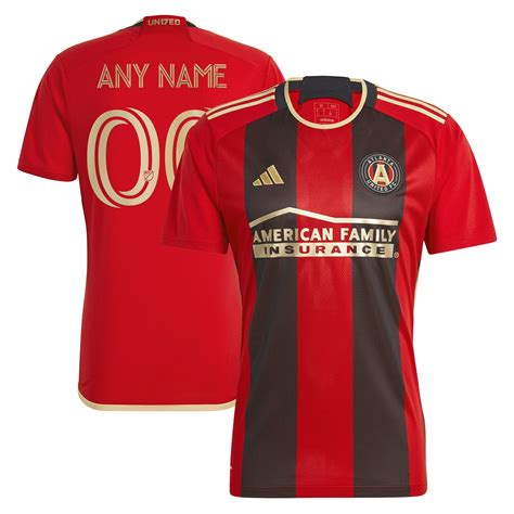 Atlanta United Fc 2023 The 17s Kit Custom Soccer Jersey Black