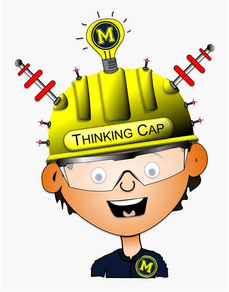 Clip Art Thinking Cap Png Transparent Png Png Download Transparent