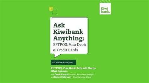 As you spend on the card, try moving that amount from your bank account to an instant access savings account, which you can then transfer back before your credit card bill is due. Kiwibank Credit Card - How to Order - BABY REGISTRY