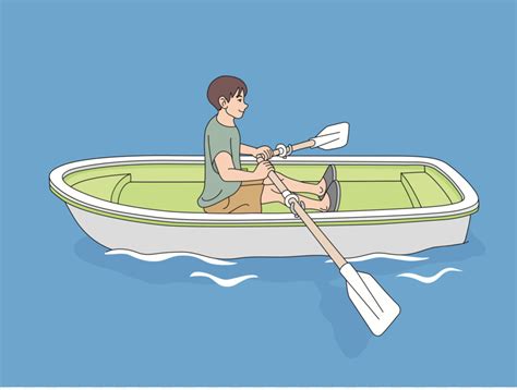 Rowing Boat Drawing At Getdrawings Free Download