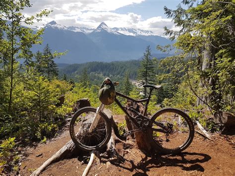 Connector Road Mh Mountain Biking Trail Squamish Bc