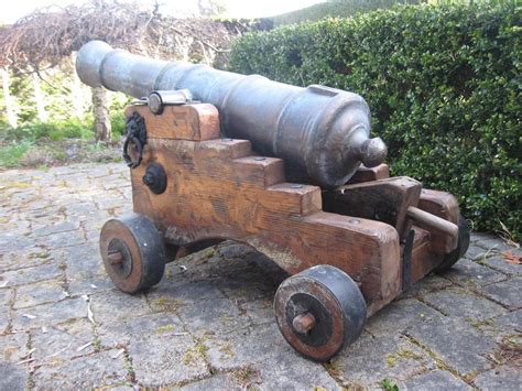 Replica 1800s British Cannon Outside Victoria Victoria