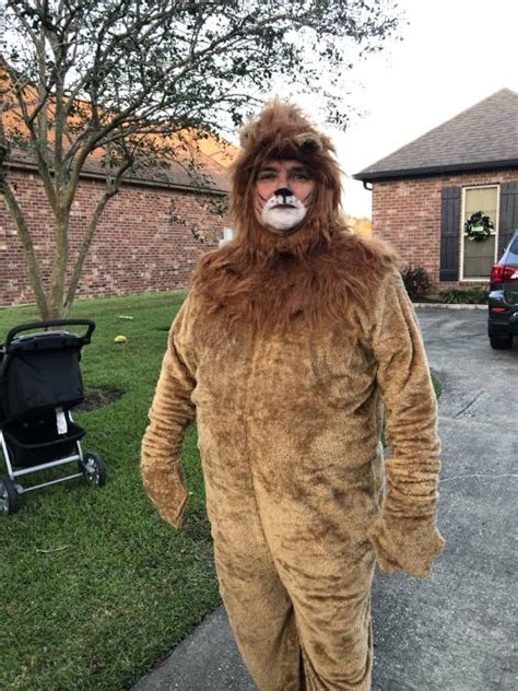 Plus Size Mens Deluxe Lion Costume