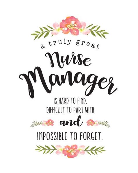 Personalized Nurse Manager T Nurse T A Truly Great Etsy Nurse