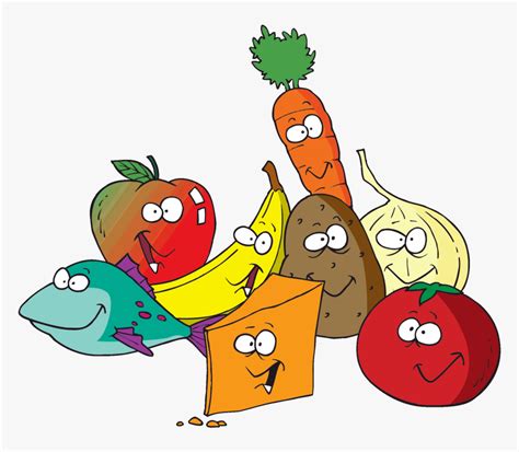 Healthy Food Clipart Healthy Food Cartoon Hd Png Download Kindpng