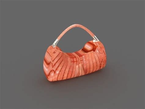 Fashion Leather Handbag Free 3d Model Ma Mb Obj Open3dmodel