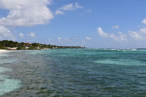 View From Spotts Public Beach On Grand Cayman In The Cayman Islands