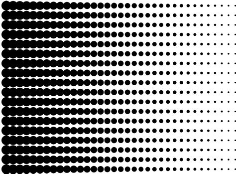 Gradient Halftone Dots Background Pop Art Template Texture Vector