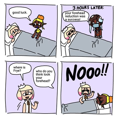 Saw A Meme About Shiver With This Template So I Made One For Frye R Splatoon