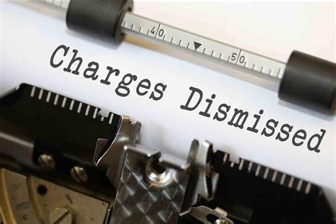 Charges Dismissed Free Of Charge Creative Commons Typewriter Image