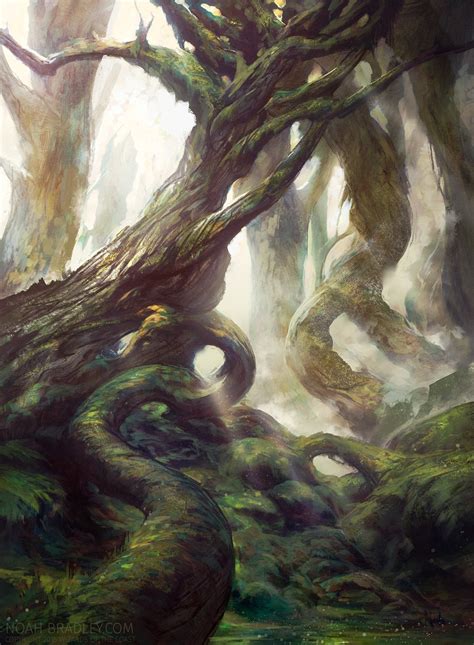 Noah Bradley Unoahbradley Shows Off His Process For Creating His