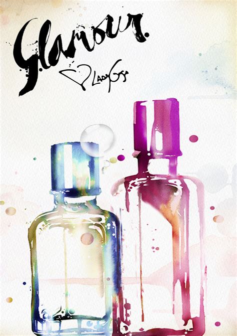 Sarahs Perfume Advert Illustration Poster Design Limited Edition Lady