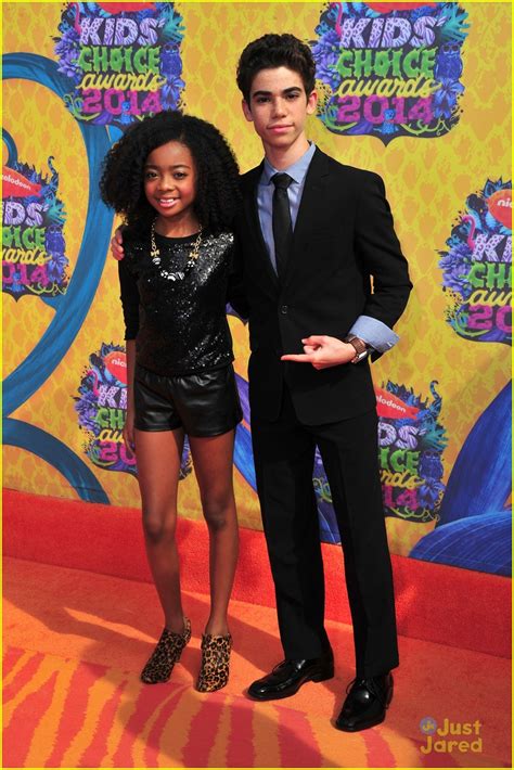 Mia Talerico Skai Jackson And Cameron Boyce Kids Choice Awards 2014