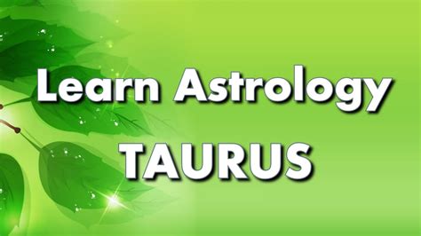 learn astrology taurus 2nd house venus raising vibrations youtube