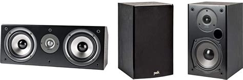 Polk Audio Cs1 Series Ii Center Channel Speaker Black
