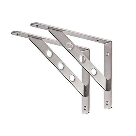 Yumore L Bracket Heavy Duty Stainless Steel Solid Shelf Support Corner