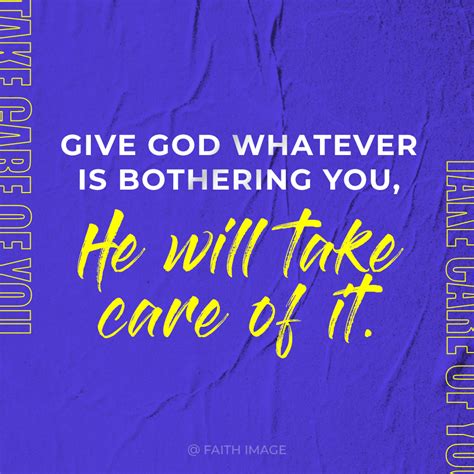 God Will Take Care Of You Bible Verse This Week Set Your Heart On God