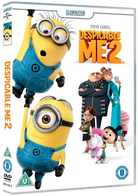 Despicable Me 2 Dvd Free Shipping Over £20 Hmv Store