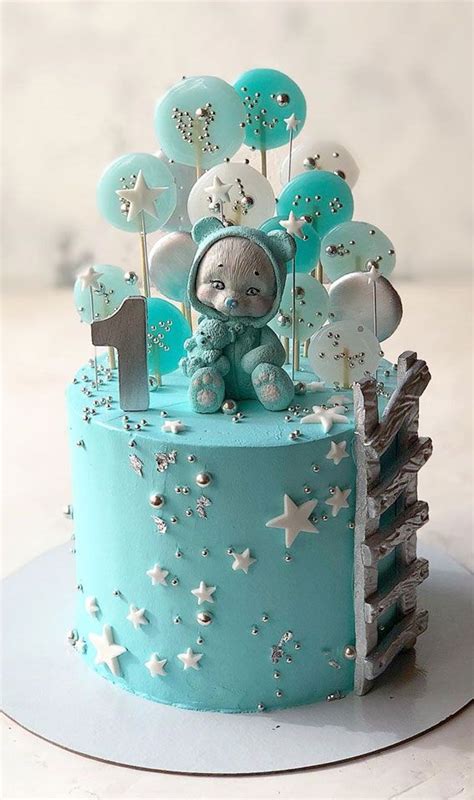 15 The Cutest First Birthday Cake Ideas Everrr Baby Boy Birthday