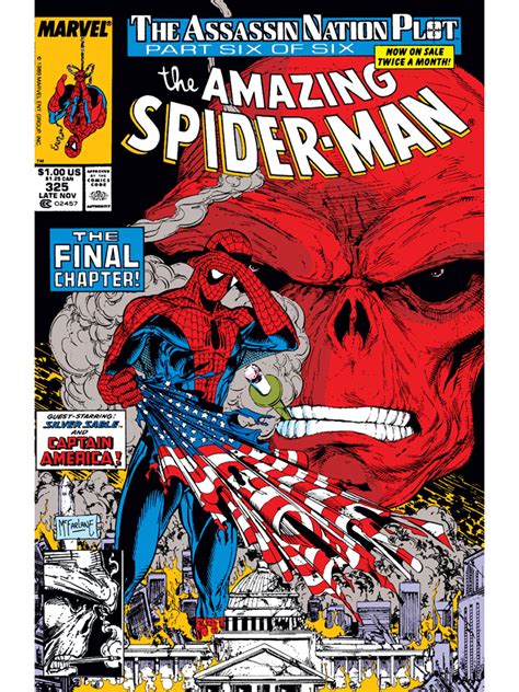 Classic Marvel Comics On Twitter The Amazing Spider Man 325 Cover