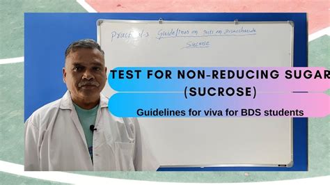 Practical 3 Tests For Non Reducing Sugars Sucrose Guidelines For