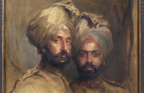 Uk Bars Export Of Rare Portrait Of Indian Soldiers Who Fought World War
