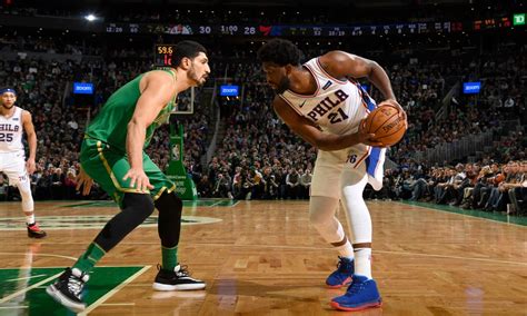 Joel Embiid Dominates As Sixers Overcome Celtics In Boston 115 109