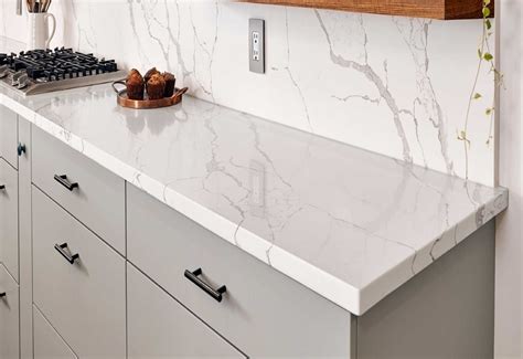 The calacatta quartz kitchen countertop is a artificial quartz stone products, this kind of products this man made calacatta white quartz kitchen countertop can be do in many different textures and. Q Premium Calacatta Laza Quartz - Euro Stone Craft