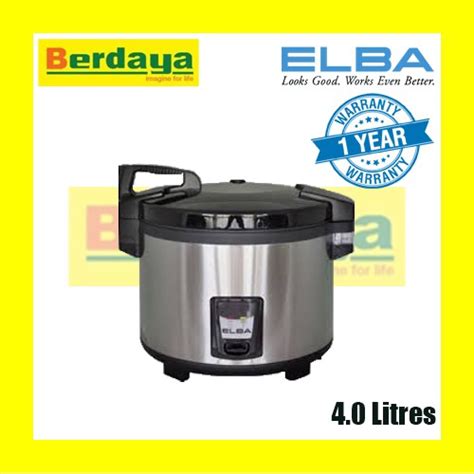 You are free to download any elba rice cooker manual in pdf format. ELBA Commercial Rice Cooker 5.4L ECRC-D5419 Stainless ...