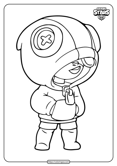 Brawl Stars Coloring Pages Max Coloring Pages