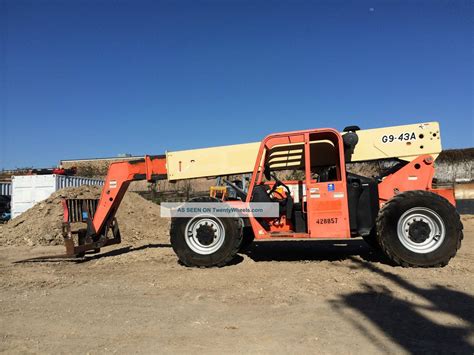 2002 Jlg Gradall G9 43a 9 000 Lb Rough Terrain Forklift Telehandler